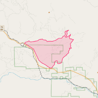 Map of Greenhorn