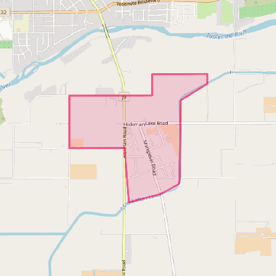 Map of Hickman