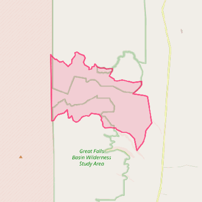 Map of Homewood Canyon