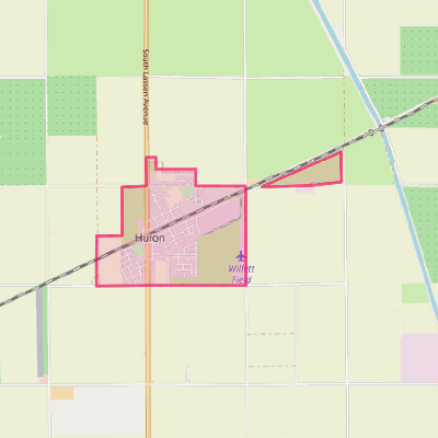 Map of Huron