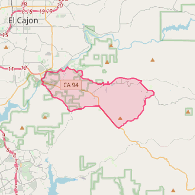 Map of Jamul