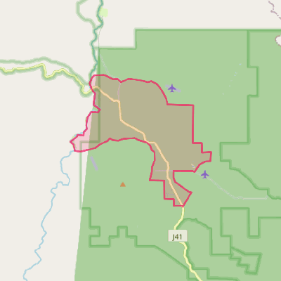 Map of Kennedy Meadows