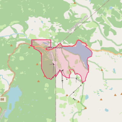 Map of Kirkwood