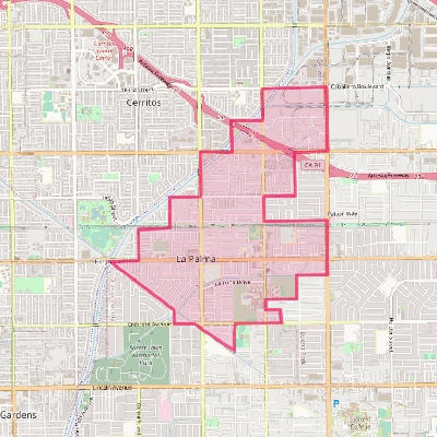 Map of La Palma