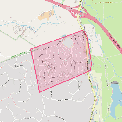 Map of Ladera