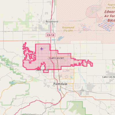 Map of Lancaster