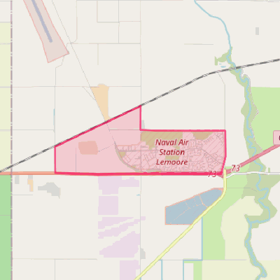 Map of Lemoore Station