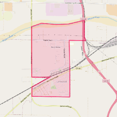 Map of Lenwood