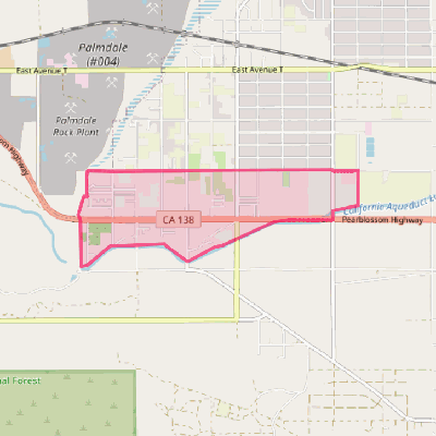 Map of Littlerock