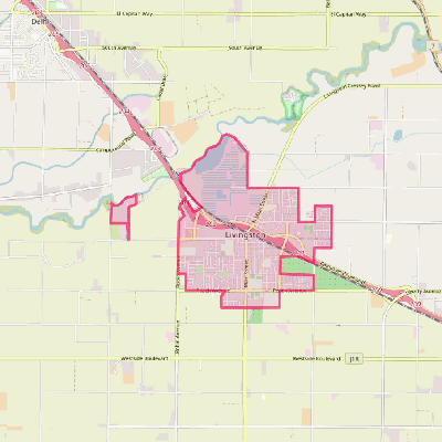 Map of Livingston