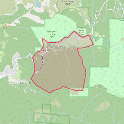 Map of Loma Mar