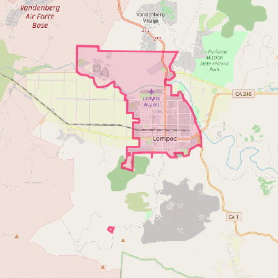 Map of Lompoc