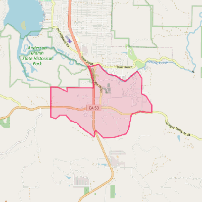 Map of Lower Lake