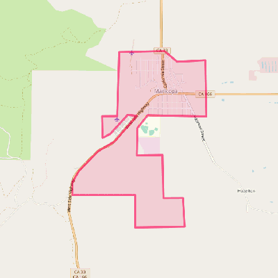 Map of Maricopa