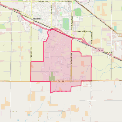 Map of McSwain