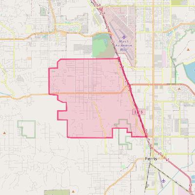 Map of Mead Valley