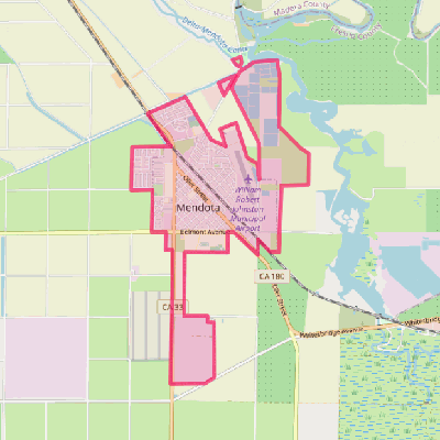 Map of Mendota