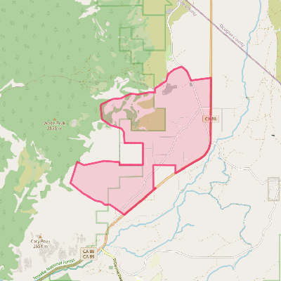 Map of Mesa Vista