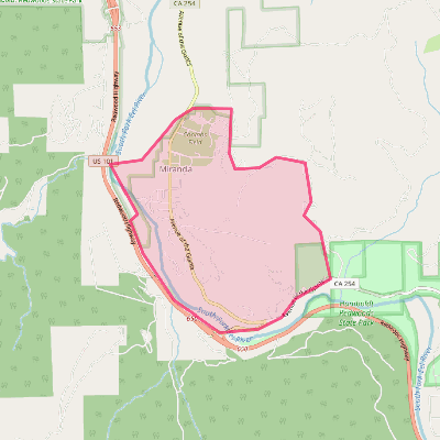 Map of Miranda