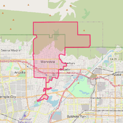 Map of Monrovia