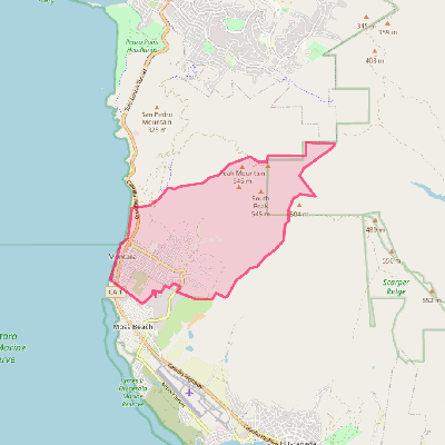 Map of Montara