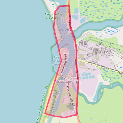 Map of Moss Landing