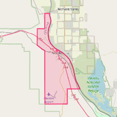 Map of Needles