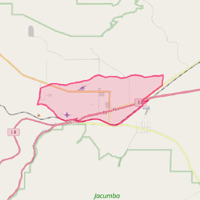 Map of Ocotillo