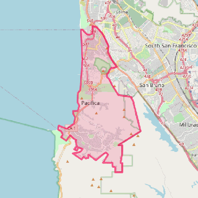 Map of Pacifica
