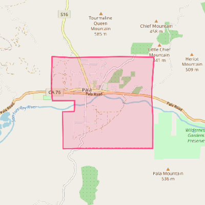 Map of Pala