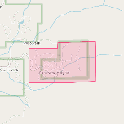 Map of Panorama Heights