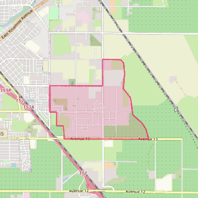 Map of Parksdale