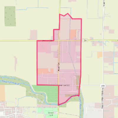 Map of Patterson Tract