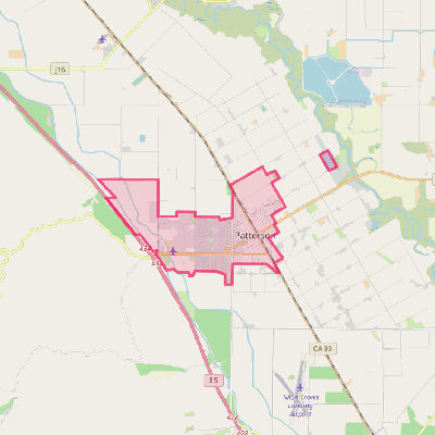 Map of Patterson