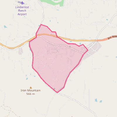 Map of Penn Valley