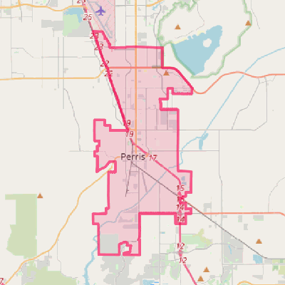 Map of Perris