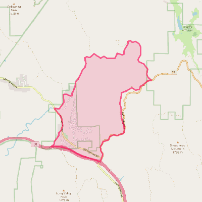 Map of Pine Valley