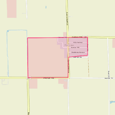 Map of Plainview