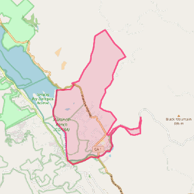 Map of Point Reyes Station