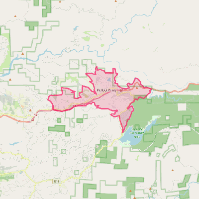 Map of Pollock Pines