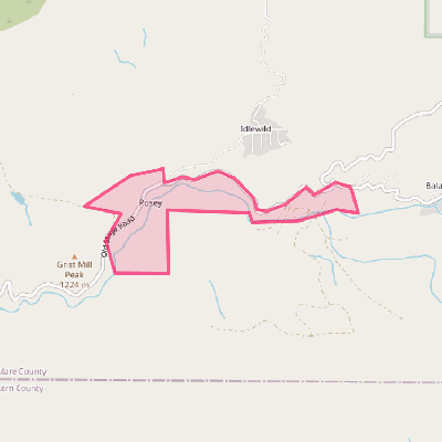 Map of Posey