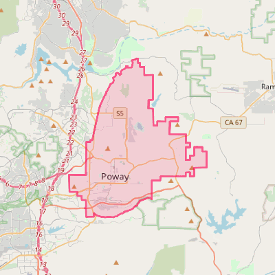 Map of Poway