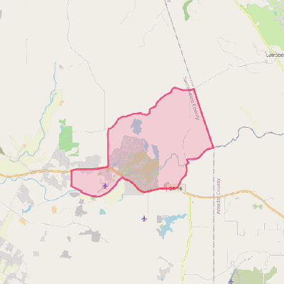 Map of Rancho Murieta