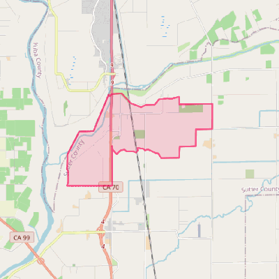 Map of Rio Oso