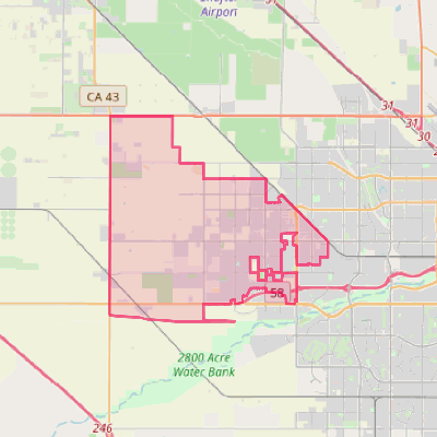 Map of Rosedale