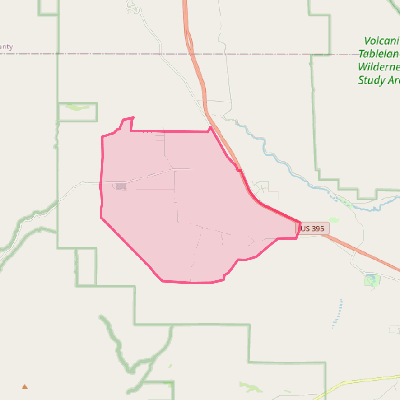 Map of Round Valley