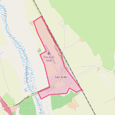 Map of San Ardo