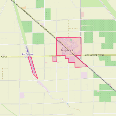 Map of San Joaquin