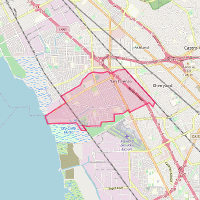 Map of San Lorenzo