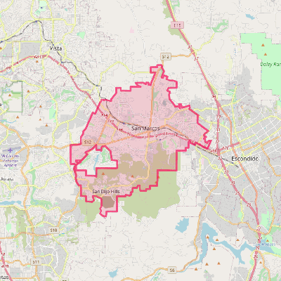 Map of San Marcos